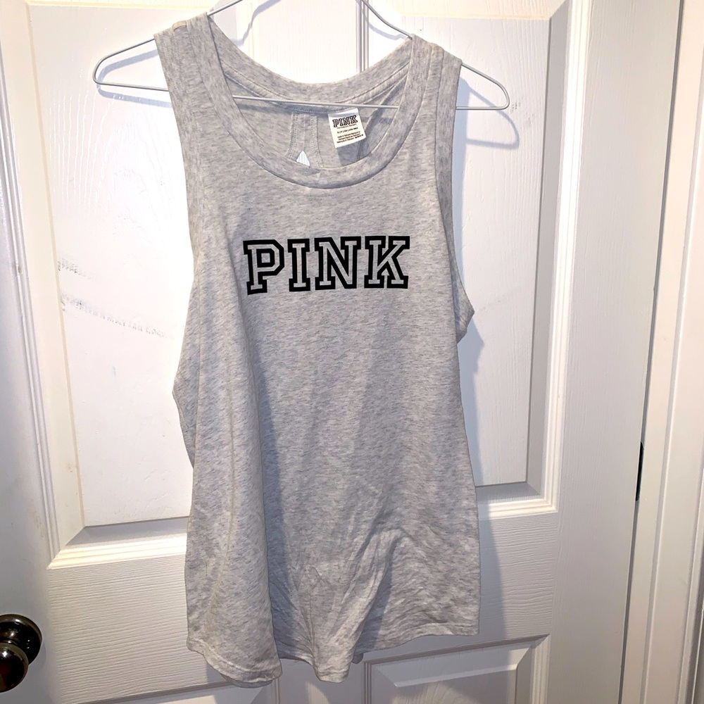 Grey PINK tank